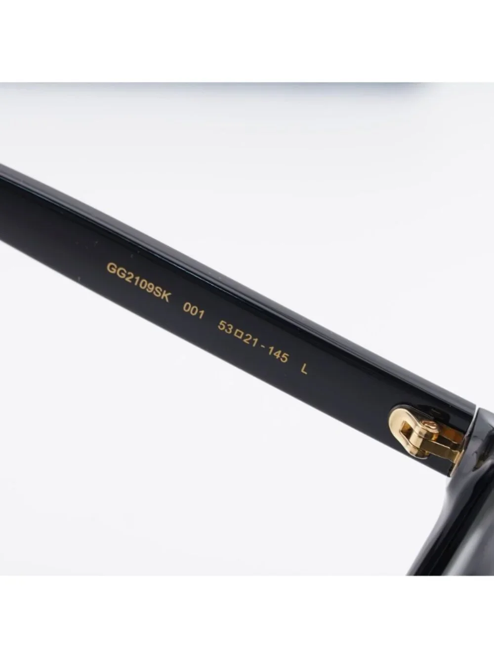 Gucci GG2109SK 001 Square Sunglasses - Black / Grey